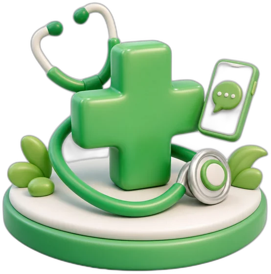 Ilustración del bot para Clínica